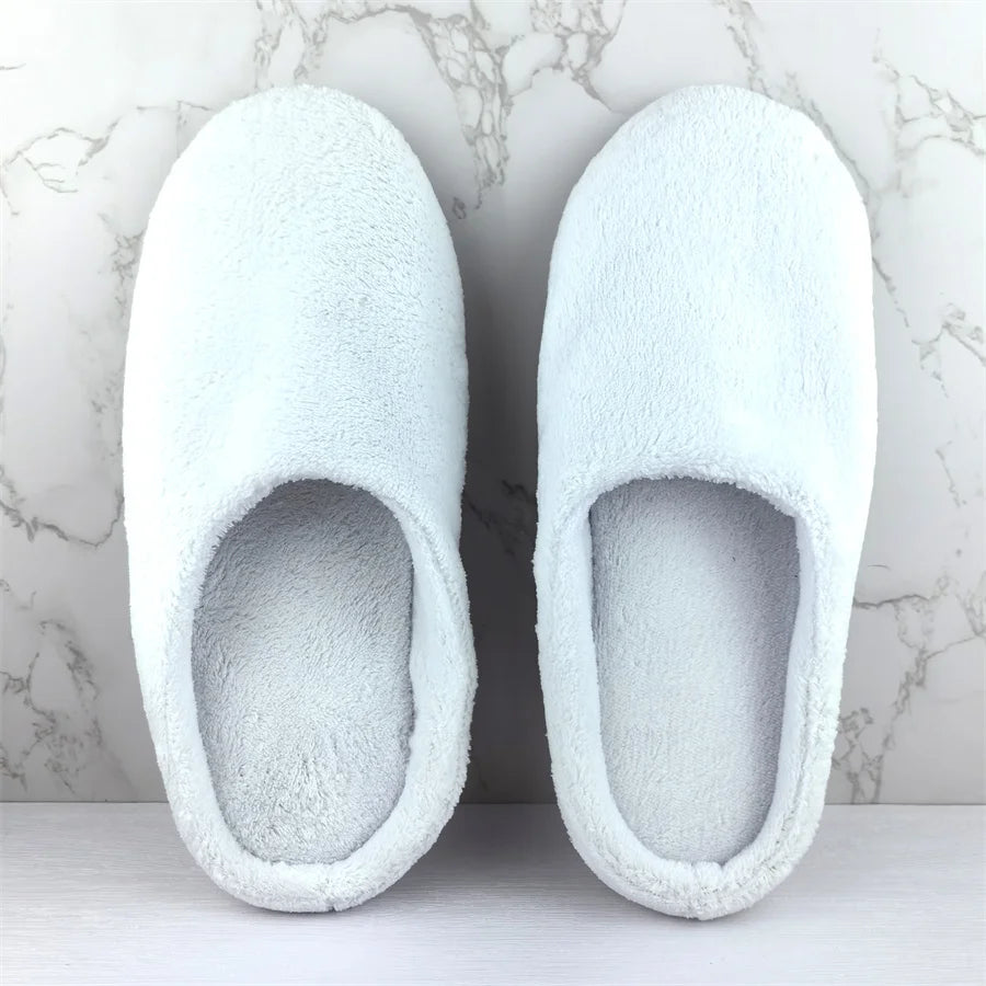 Bathroom SPA Guestroom Home Toiletries Luxury Coral Velour Thick EVA Sole 5mm EVA Outsole Disposable Hotel Slippers Wholesale