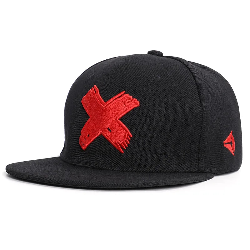 OEM ODM Customized Men's Flat Brim Snapback Hats Unique 3D Embroidery Hip Hop Street Style Wholesale Unique Sports Outdoor