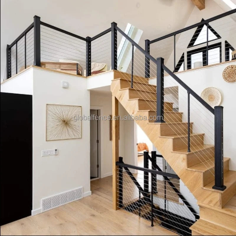 Reilbu  High Quality Cable Railing Easy to Install Top Mounted  for Outdoor Stairs Balcony