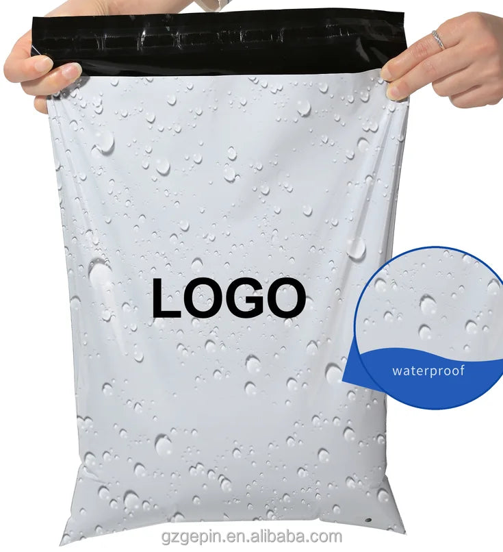 Custom Printing Poly Self-Adhesive Courier Clothes Packaging Delivery Bags GePin Brand