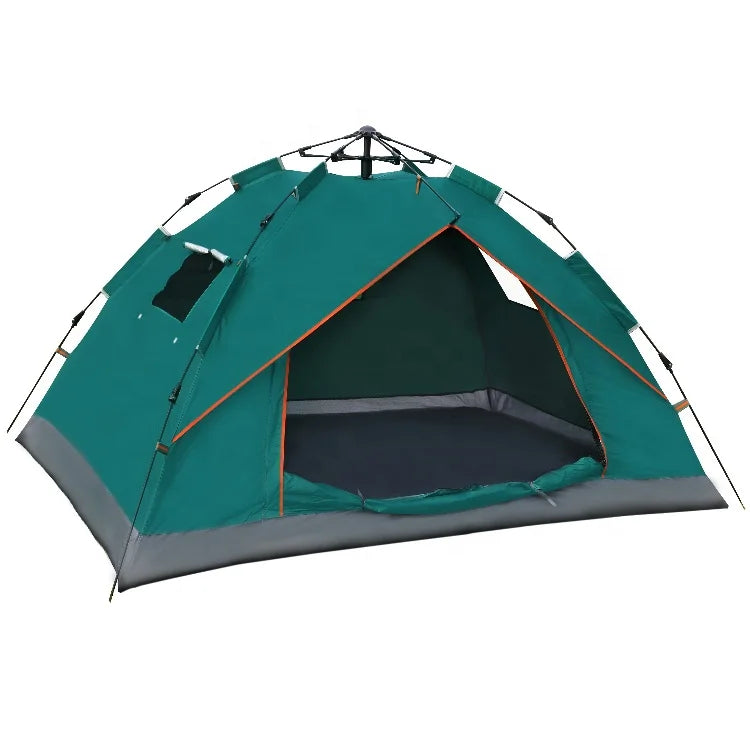 WOQI Factory Direct Automatic Camping Tent 2-4 Person Family Tent Portable Waterproof 3 Season