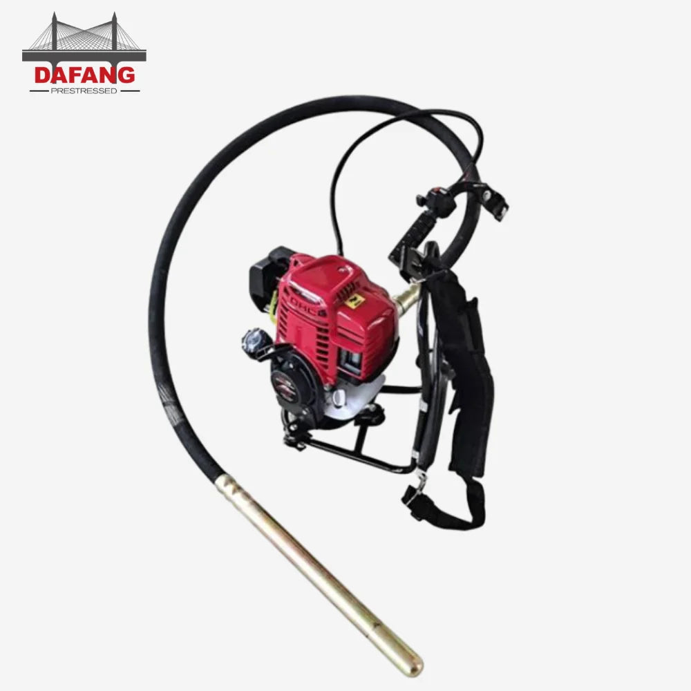 Power Petrol Backpack Portable Concrete Vibrator with Gasoline Engine