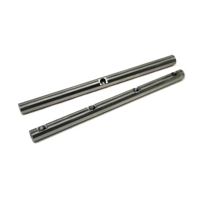 Burnishing 5 Hole Nozzle Pipe Custom CNC Machining Parts Manufactures Service Stainless Steel 304 Metal Tube Connect Rod