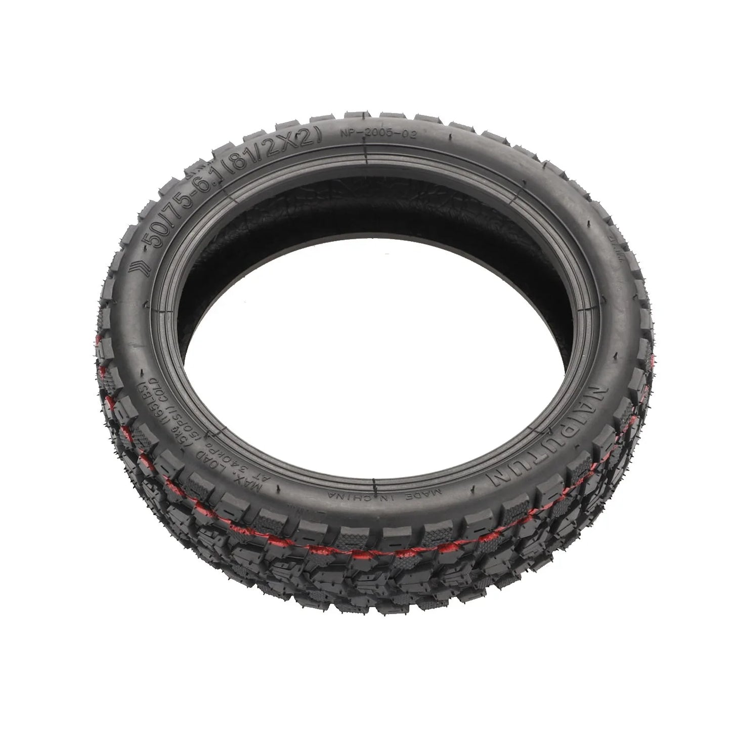 8.5inch Off Road Tire for xm M365 1S Pro Pro2 Electric Scooter Kickscooter 8.5*2 50/75-6.1 Vacuum Tire With Valve