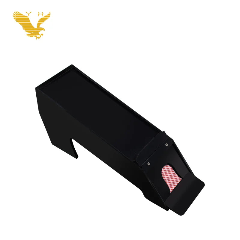 YH Professional Black Card Shoe 1-8 Decks Acrylic Casino Poker Playing for Entertainment