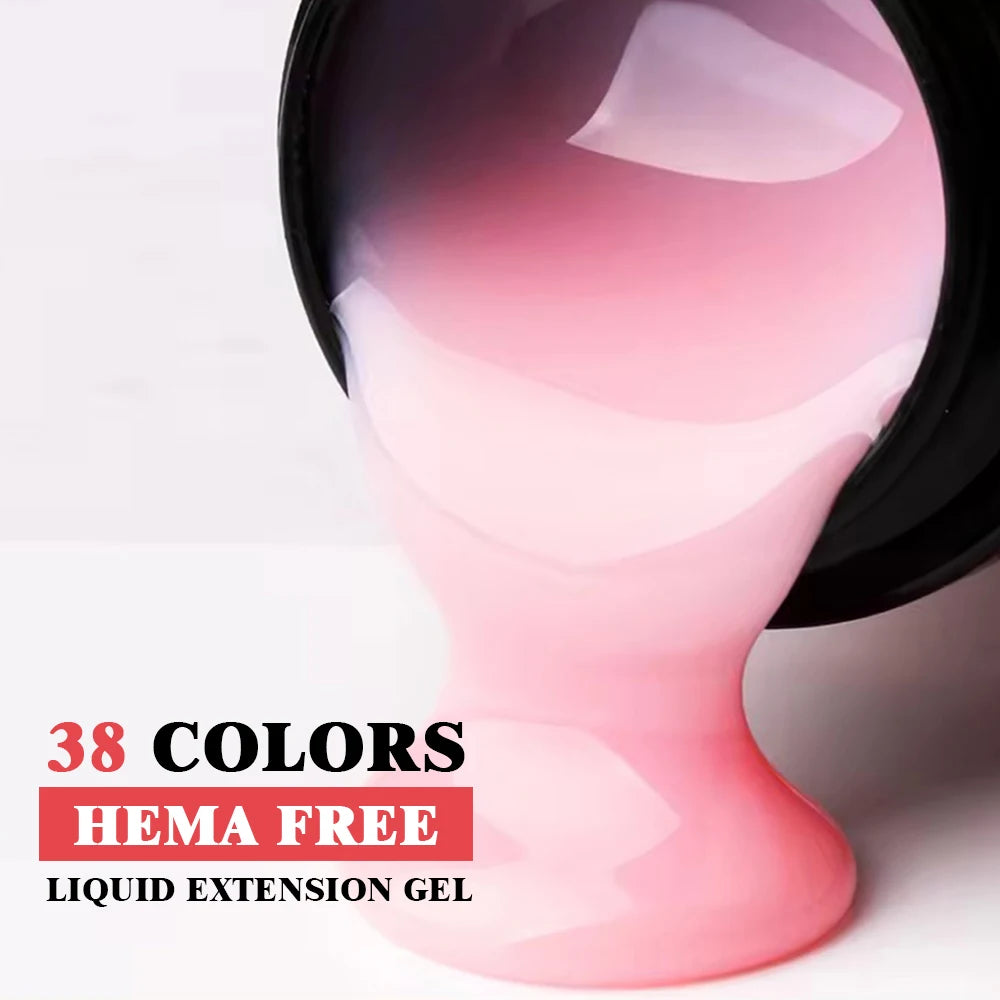 RONIKI Private Label OEM Jelly Hard Gel Construction UV Gel Nail Extension Gel Builder