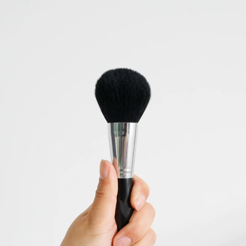 HEXUE Profession Custom Black Natural Goat Hair Makeup Brushes Set 5pcs Eyeliner Eyebrow Eye Shadow Brow Set of Brushes Make 