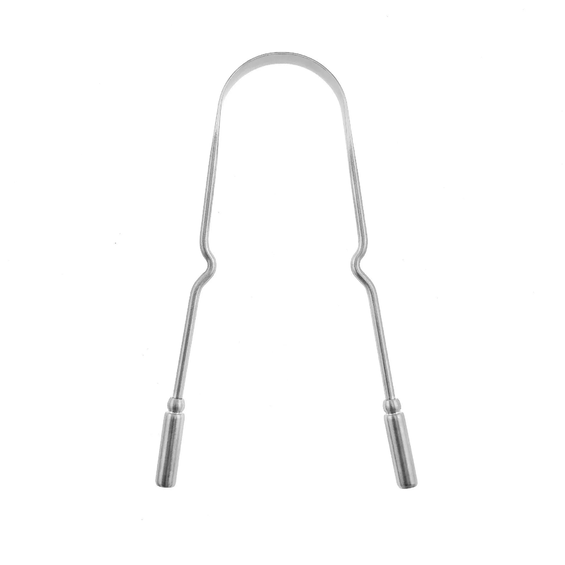 Wholesale Reusable Wide Tongue Cleaner Stainless Steel Scraper with Box for Bad Breath Prevention