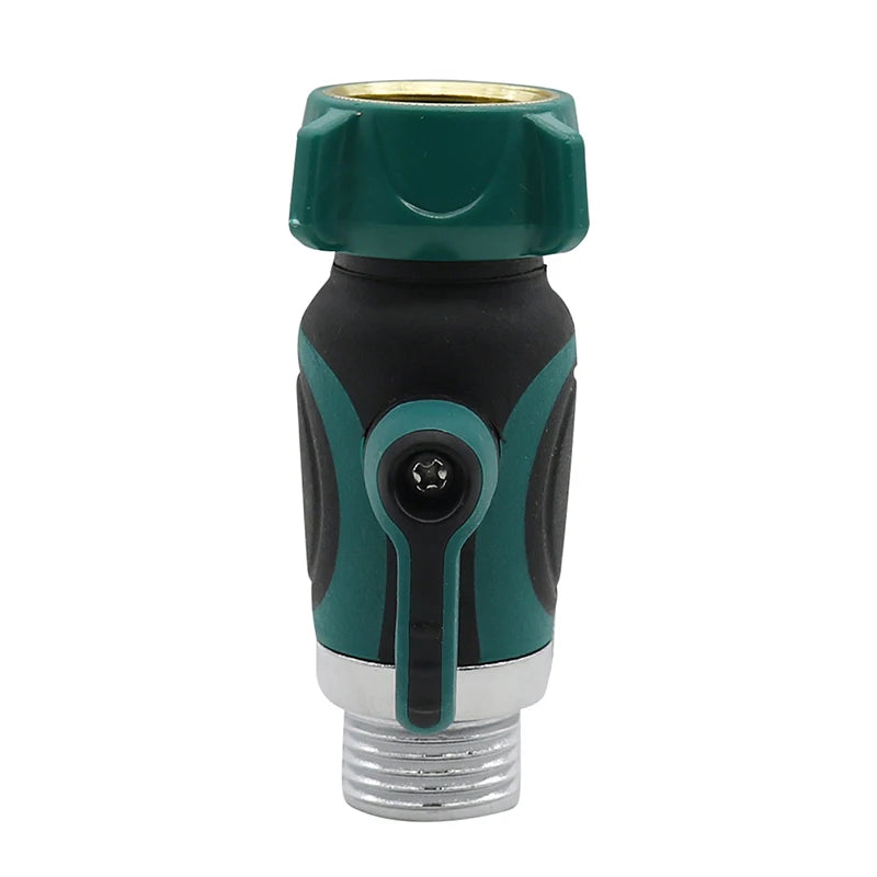 3/4 Inch Water Faucet Valve Connector Agriculture Hose Adapter with USA Standard Thread Tap Hose Splitter Coupling