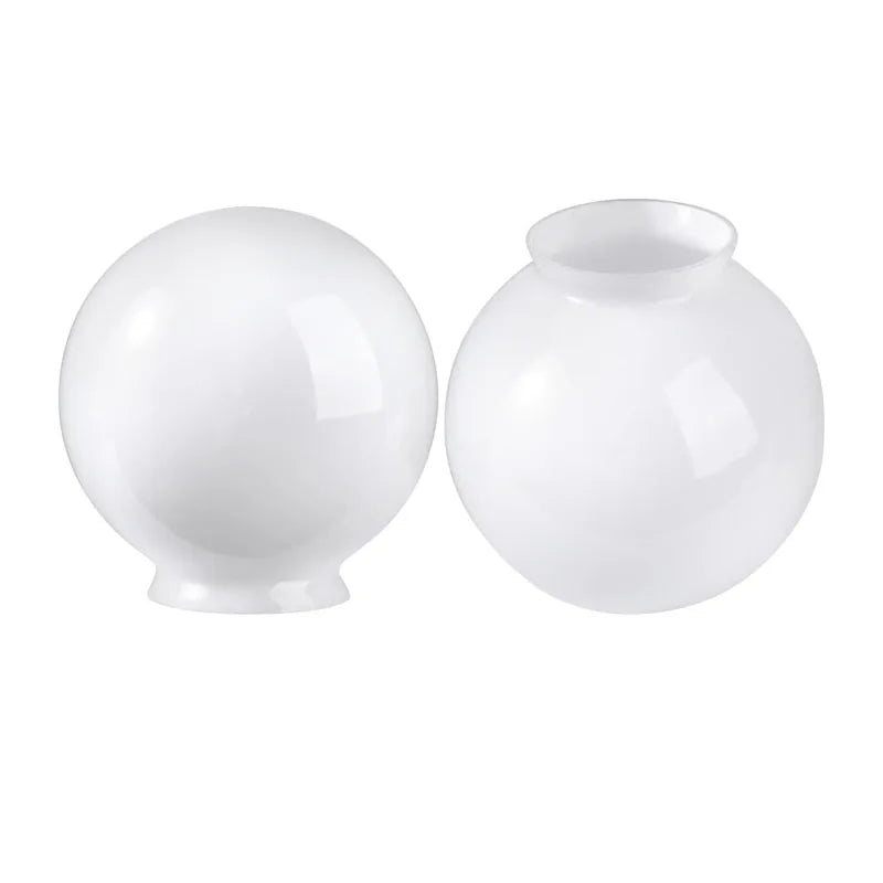 Shiny Opal Round Glass Globe Lamp Shade for Ball Pendant Light