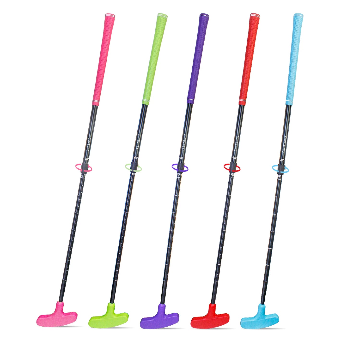 2025 Newest Style Colorful Two-sided Mini Golf Telescoping Adjustable Putter Club 20-36inch Length Practice for Adult Childre