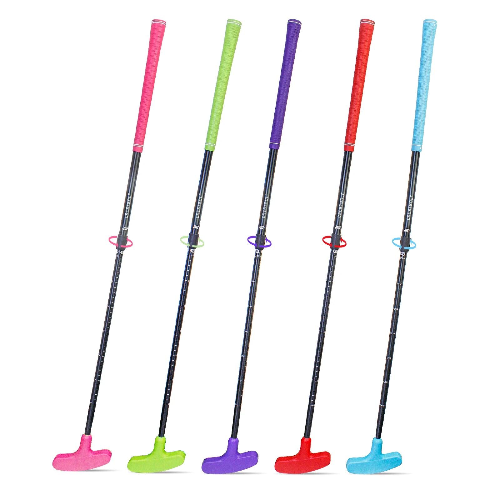 2025 Newest Style Colorful Two-sided Mini Golf Telescoping Adjustable Putter Club 20-36inch Length Practice for Adult Childre