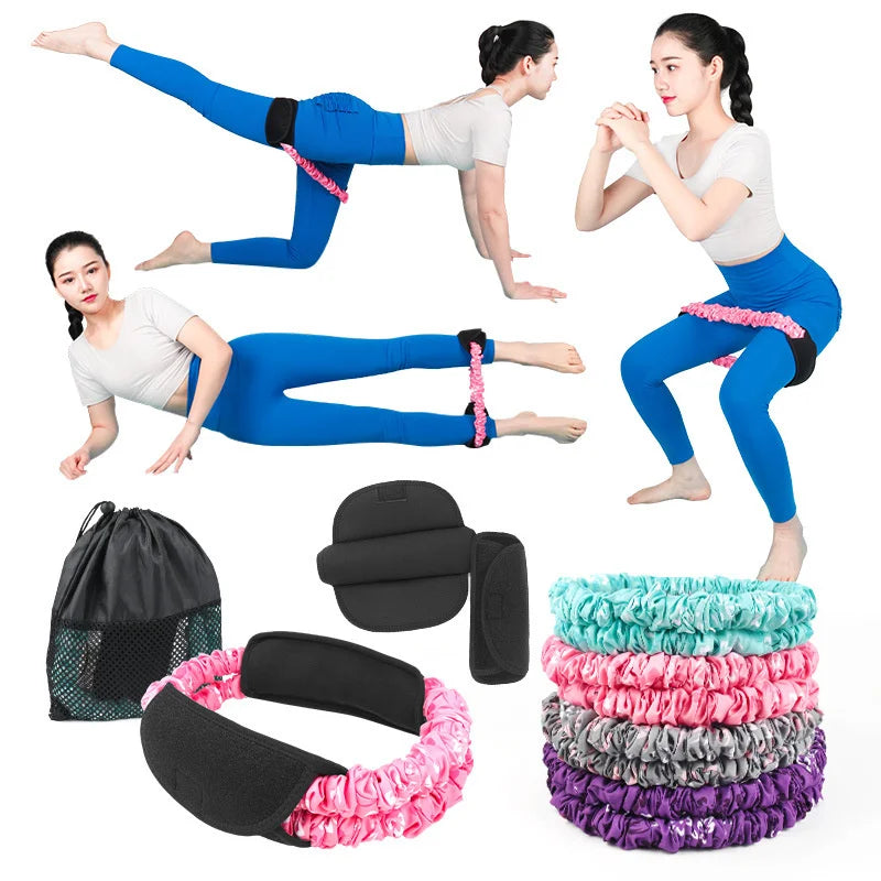 Yoga  Hip Band Butt Training Stretch Resistance Bands Loop Circle