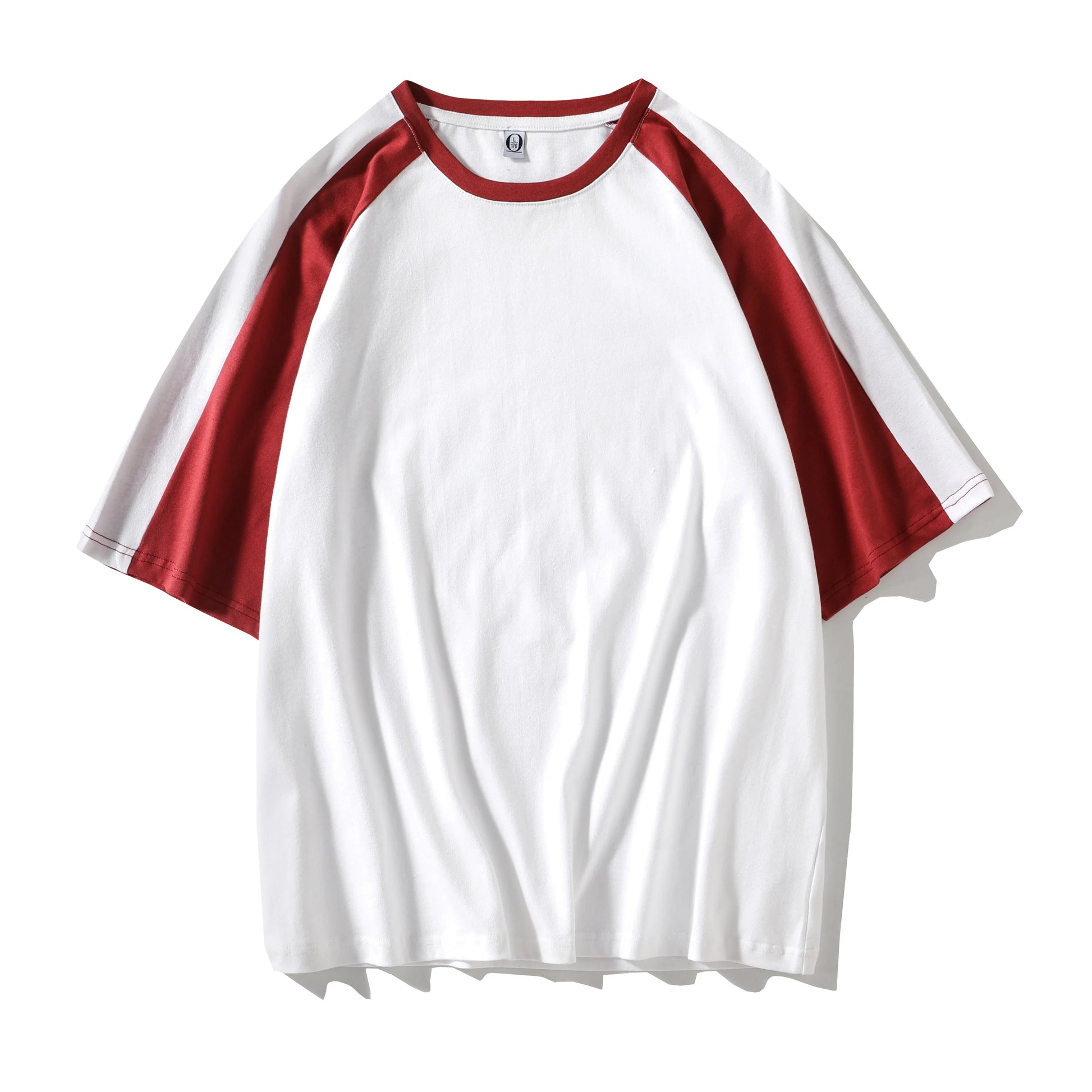 2026 Custom Mens Tshirt 200gsm  T Shirt Oversize T Shirt Blank Mock Neck Heavyweight Silk Screen Printing t Shirt