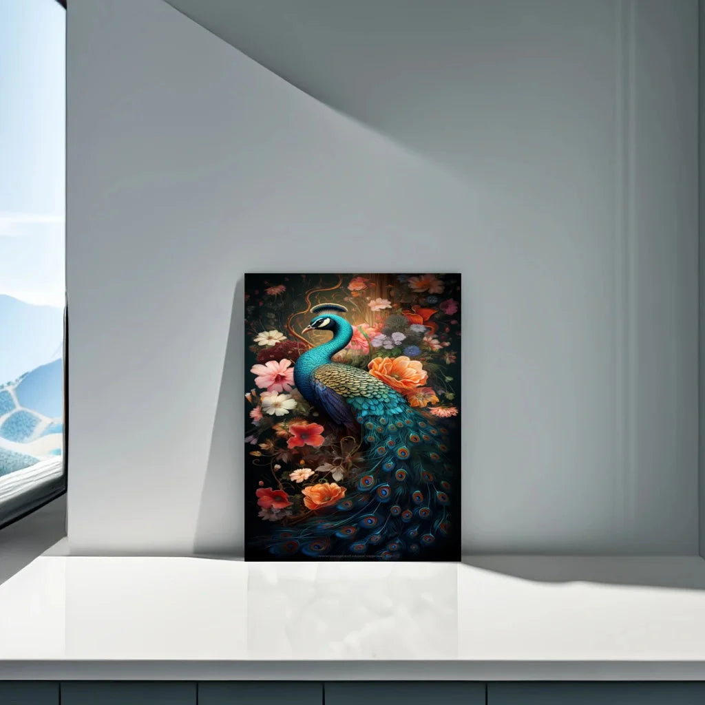 Wholesale 30x40cm DIY Peacock Diamond Painting Set Full Round 5D Acrylic Animal Theme Diamond Art  Wall Decoration