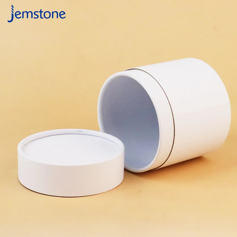 Wholesale Biodegradable Cylinder Paperboard 52x80mm Tube Packaging Cosmetic Cylinder Packaging Box