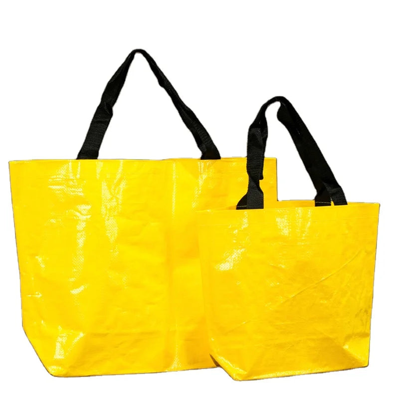 Hot Sale Lamination Promotional PP Woven Shopping Bags With Handles