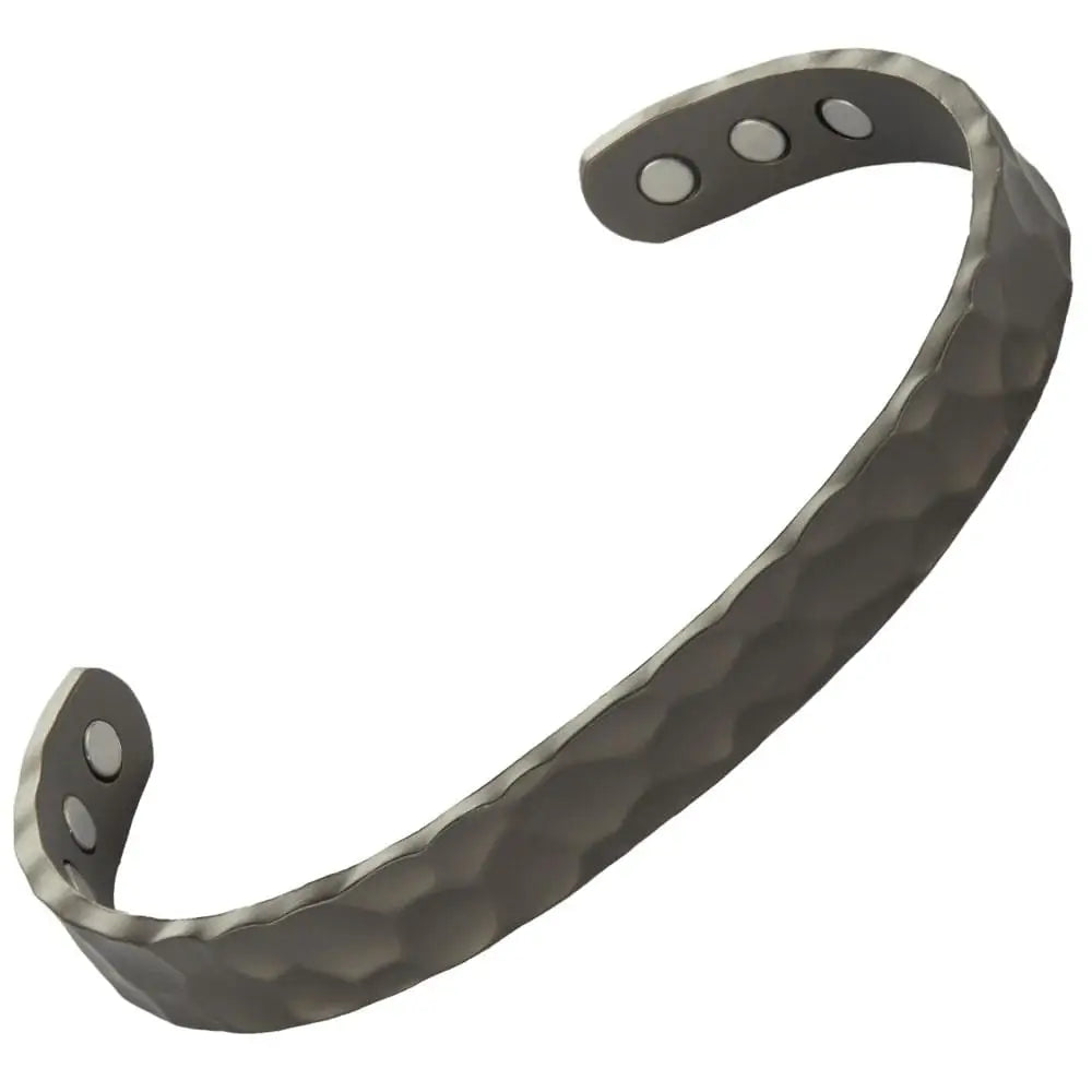 Men's Fashion Copper Bracelets Bronze I Hammer Bangle Set for Arthritis & Joint Pain Relief Indian Style