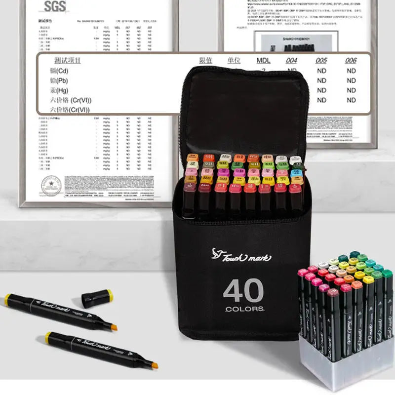 24-Color Marking Sketch Permanent Art Marking Pen for Drawing 067