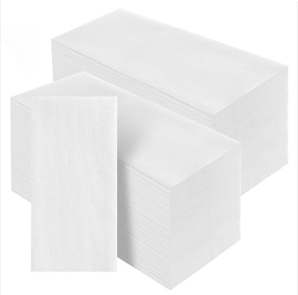 Factory Direct Sale Linen Feel Disposable Airlaid Napkins 1ply for Home Hotel Restaurant Elegant Dinner Napkins in Bag Style