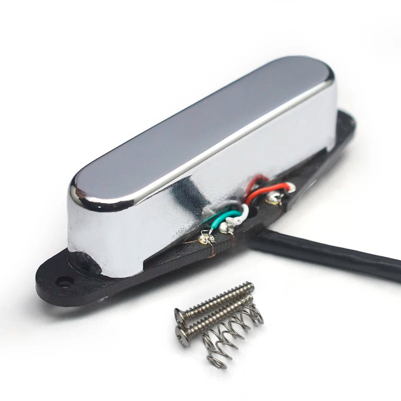 Stacked Humbuck for TL Neck Pickup Noise Reduction Alnico 5 Vintage Tone Noiseless Split Coil for Electric Guitar
