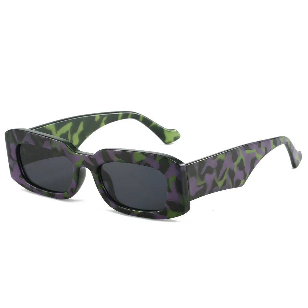 Ins Trend Uv400 Shades Fashion Luxury Sunglasses Women Classic High Quality  square Eye Glasses Frames Custom Own logo