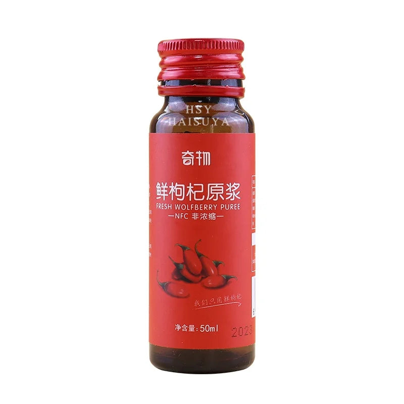 Free Sample 15ml-120ml Amber Glass Bottle for Collagen Drinks with Screw Cap Hot Stamping Surface Custom Color & OEM
