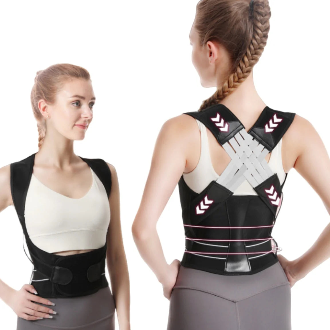 Wholesale Price Soft Back Posture Corrector Men and Women Shoulder Back Body Posture Corrector