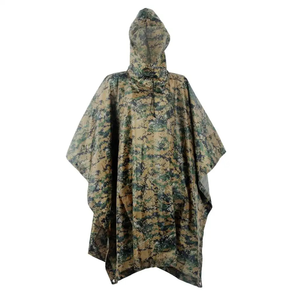 Waterproof Windproof Breathable Men's Jungle Hunting Bird Shooting Raincoat Camouflage Effect Gamer Geely Garment