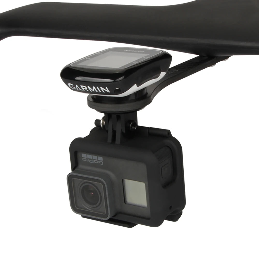 GUB 695 Carbon Road Bicycle Bike Integrated HandleBar Computer Mount Stopwatch Extension Holder for GARMIN Bryton CATEYE Waho