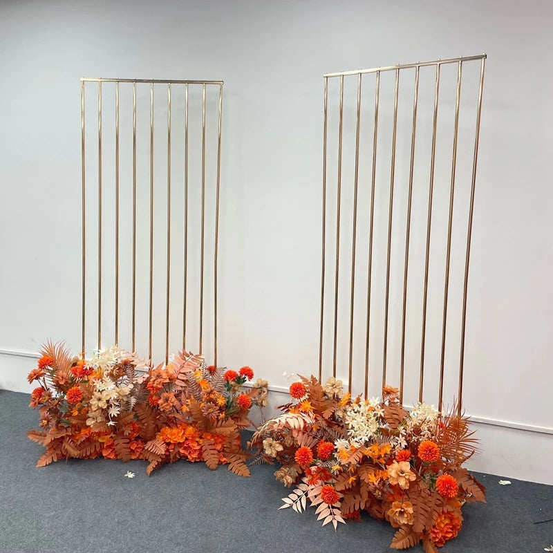 BJ220140 New Wedding Props Iron Art Line Screen Arch Road Lead Wedding Scene Stage Background Decoration Pieces
