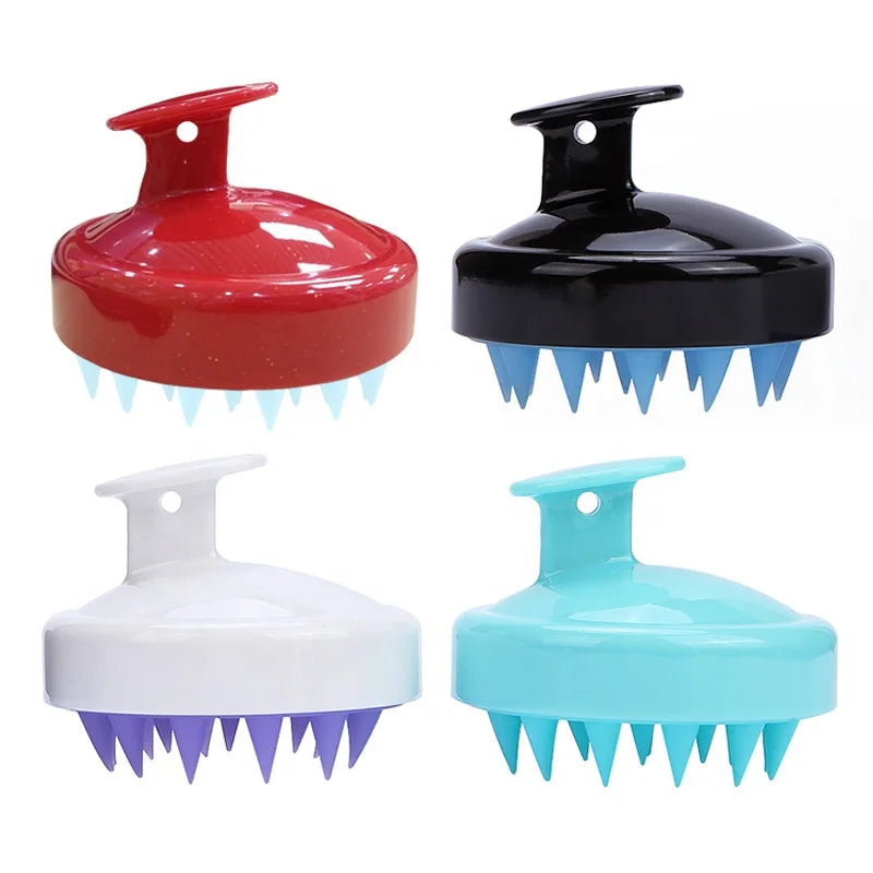 Wholesale Custom Salon Barber Bulk Hair Scalp Massager Shampoo Hair BrushSilicone Shampoo Brush