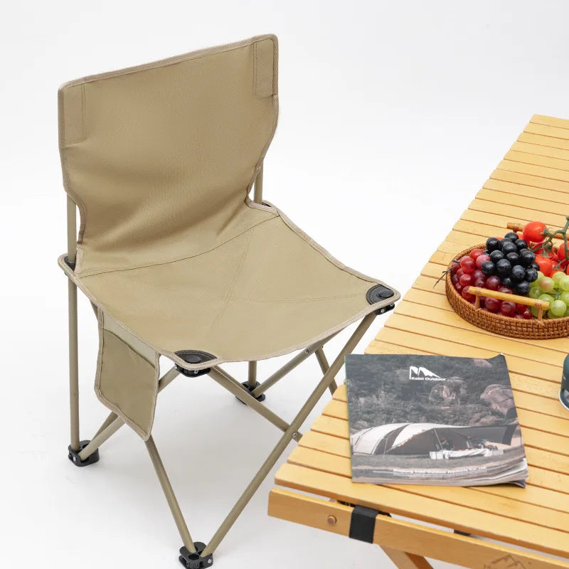 Double Layer Fabric Portable Outdoor Folding Chair Fishing Camping Chair