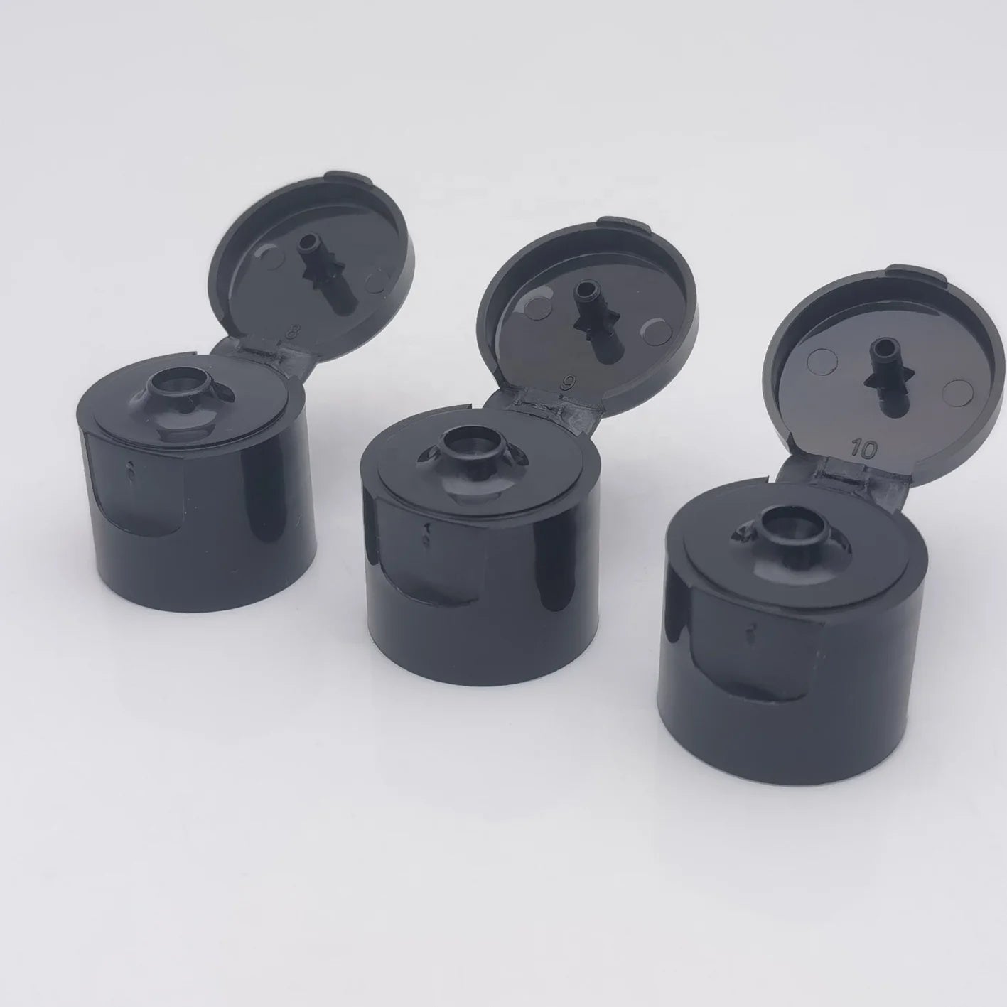 Dome Smooth Surface 20-415 Plastic Bottle Flip Top Cap 20 mm Hand Sanitizer Bottle Cap