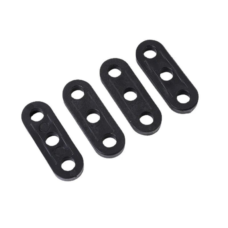 JW-092 Two Types of 3-hole Plastic Rope Tensioner Rope Adjuster Tent Rope Buckle Other Camping Accessories