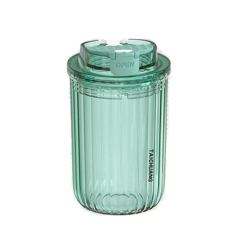 STARLII Custom Logo Print Plastic Colored Travel Mugs Coffee Tumbler With Lids