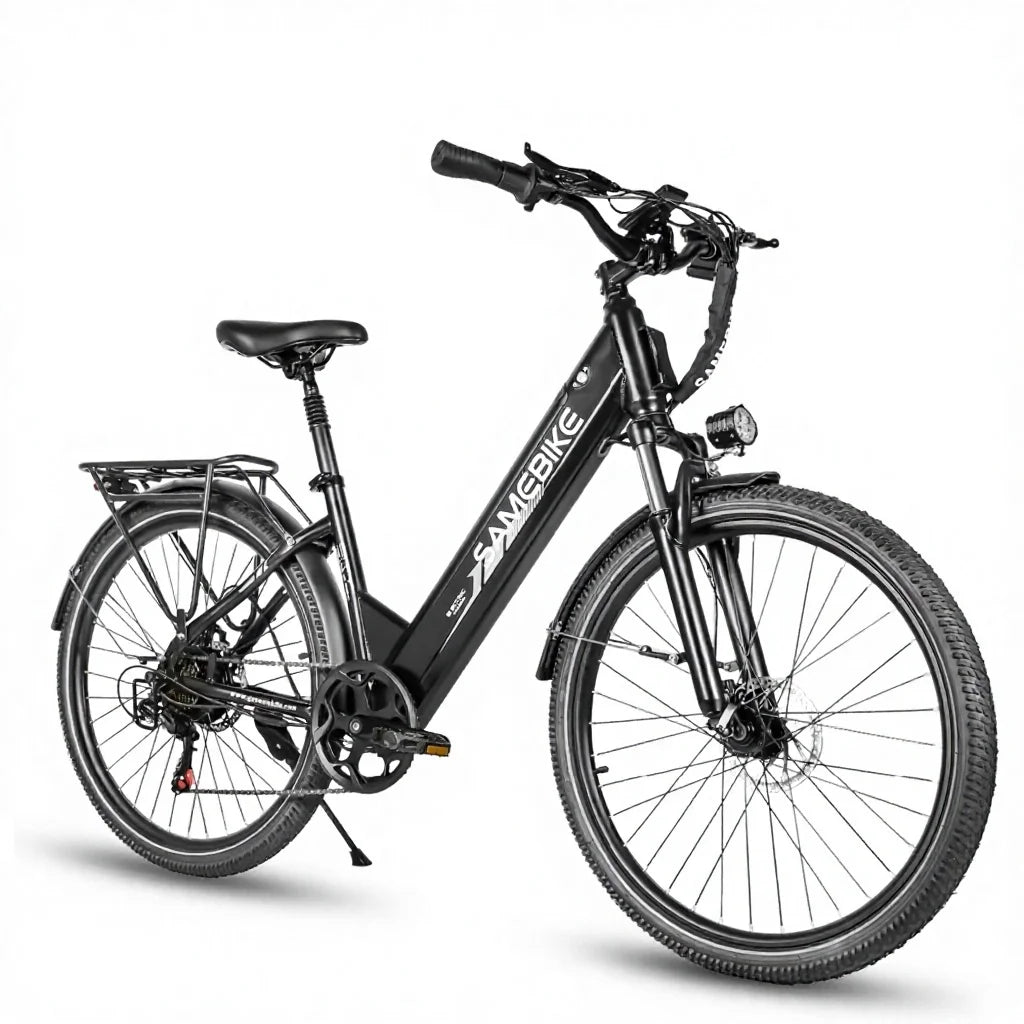 UK Warehouse Stock Fast Delivery 250W All-Terrain Moped Integrated 36V Lithium Battery Disc Brake System Electric City Bike