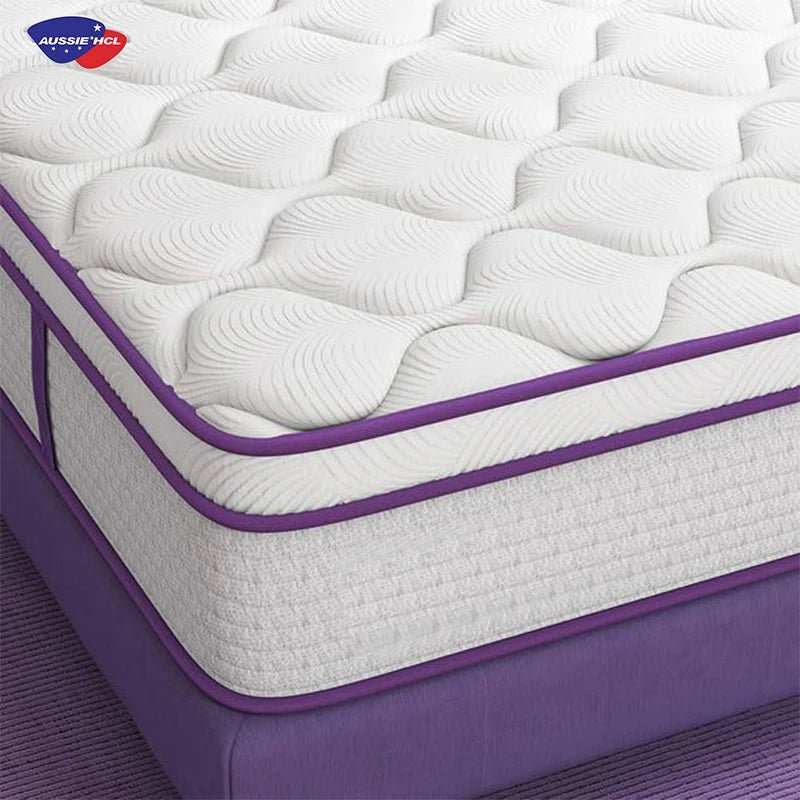 Family Hotel Hospital Modern Wholesale Water Cooled High Quality Bed Mattress king Size Natural Latex Pocket Spring Mattress