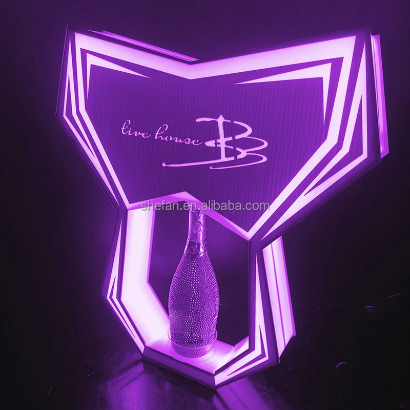 Diamond Bottle Presenter Bottle Glorifier Champagne Vip Led