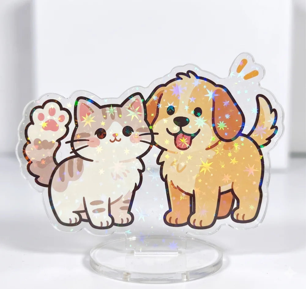 Custom-Made High-Quality Acrylic Standees  Made of High-Transparency Acrylic Material.