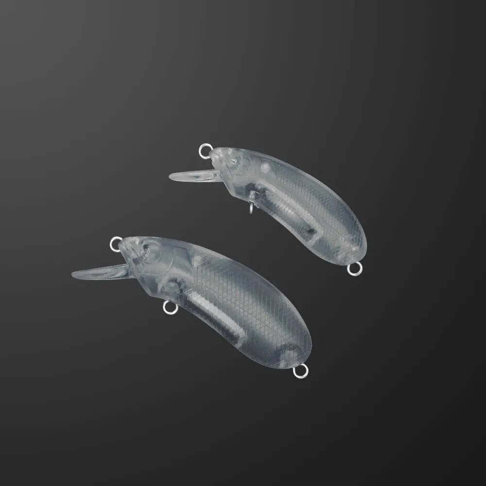 Wholesale 5.5g 8.3g  Artificial Hard Bait DIY Unpainted Blank Crankbait Fishing Lures