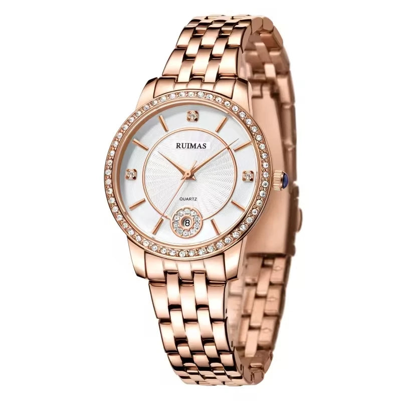 Ruimas 556 Fashion Women Quartz Watches Waterproof Luxury Ladies Bracelet Watch