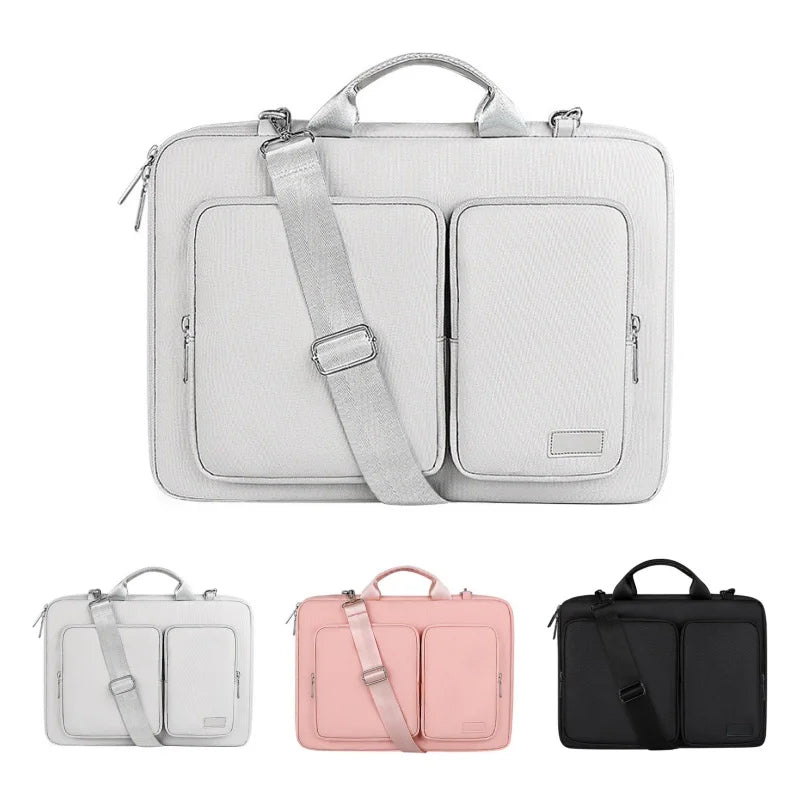 Wholesale Large Capacity 15.6in Laptop Briefcase Portable Durable Crossbody Laptop Sleeve Bags Travel Business Laptop Case Ba