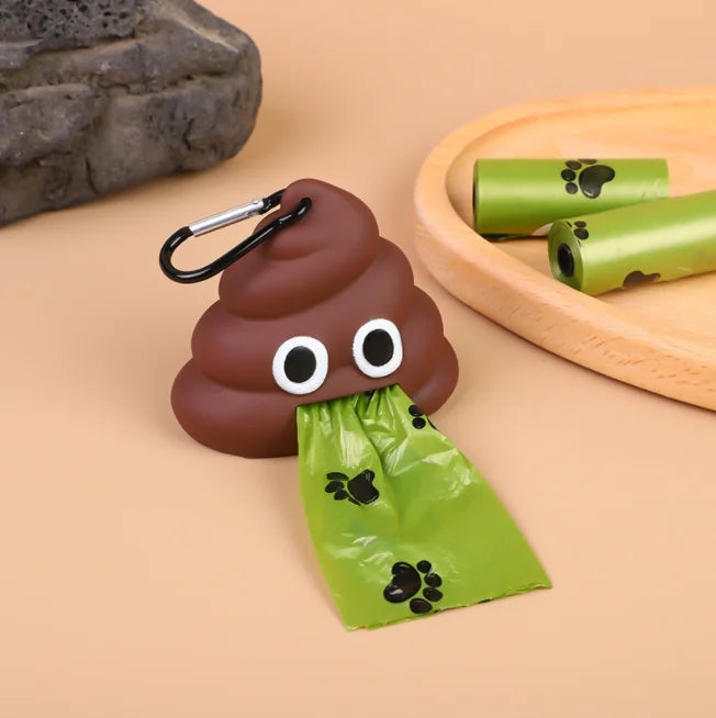 Ybgai Pet Supplies Outdoor Dog Poop Bag Holder Dispenser Portable Dog Poop Bag Dispenser