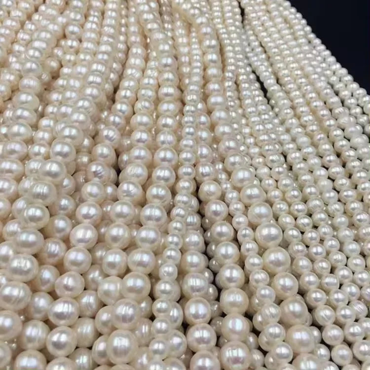 Wholesale 8-9mm near round Freshwater Pearl a Grade Loose Natural Pearls