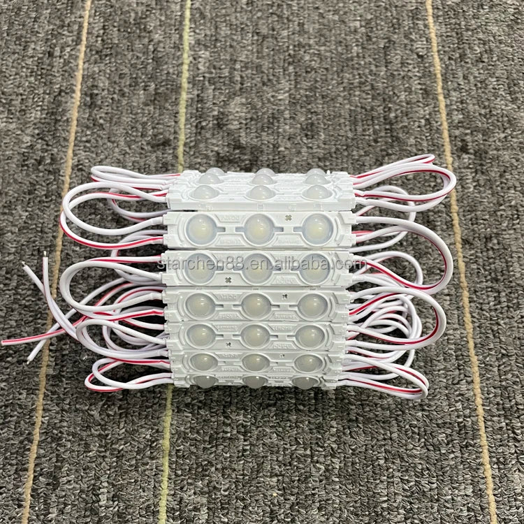 Hot Sale Low Price Led Backlight Module 3 Smd Light Lens 1.2w Cold White 2835 Injection Led Module