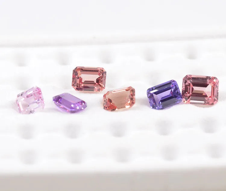 Laboratory Cultivation Sapphire Gemstones 5A High Quality Loose Sapphire Wholesales Loose Gemstones Lab Grown Sapphire