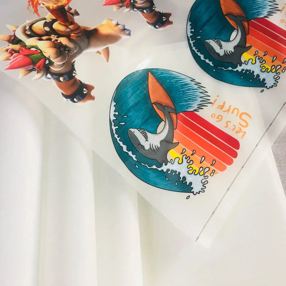 A3 A4 Size Dtf Pet Film Heat Transfer Paper 30Cm 20 Cm Dtf Printer Film Sheets Single Double Sided Printing A3 A4 Dtf Film
