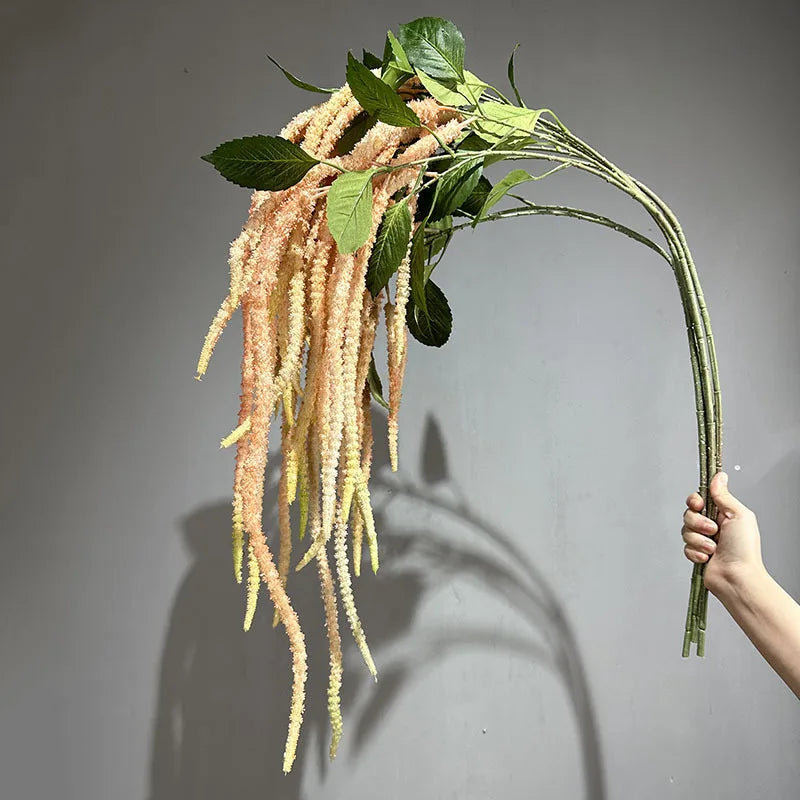 A049 Artificial Flowers Simulation Plants Simulation Hanging Rice Wedding Valentin Gift Wedding Arch Ceiling Decoration Flowe