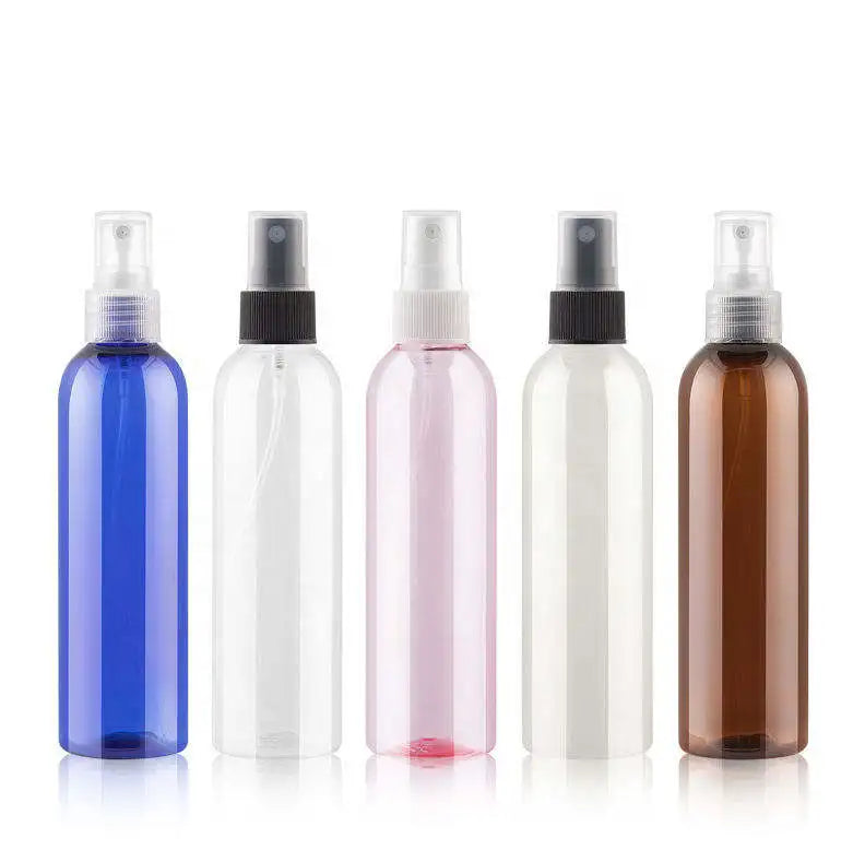 Hot Selling Factory Direct Sales Custom 200ml Colorful Pump Sprayer Screen Printing Eco-friendly Plastic Bottle Mist Cosmetic